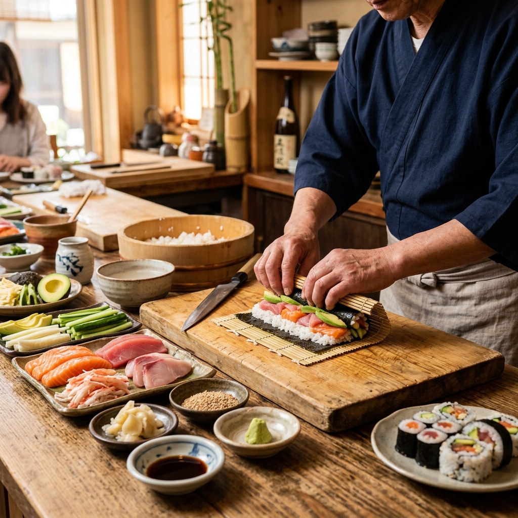 Sushi master class